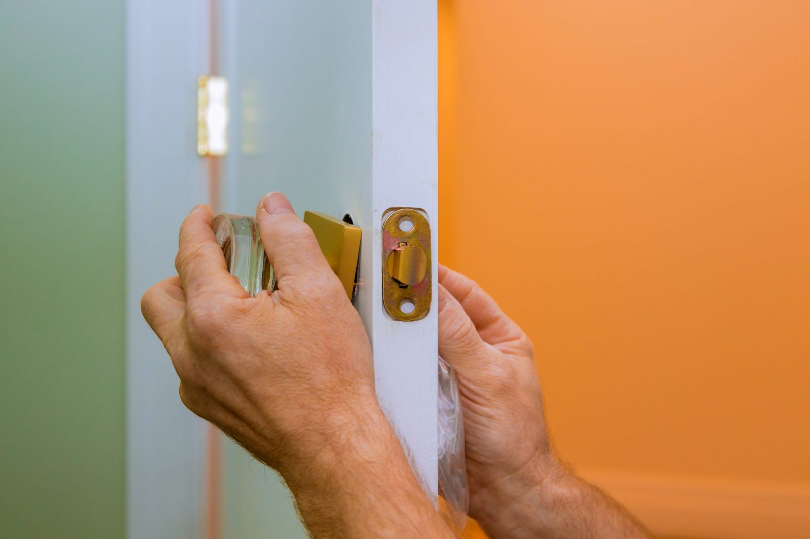 We fix & repair kicked in force doors